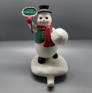 Snowman Christmas Card Holder